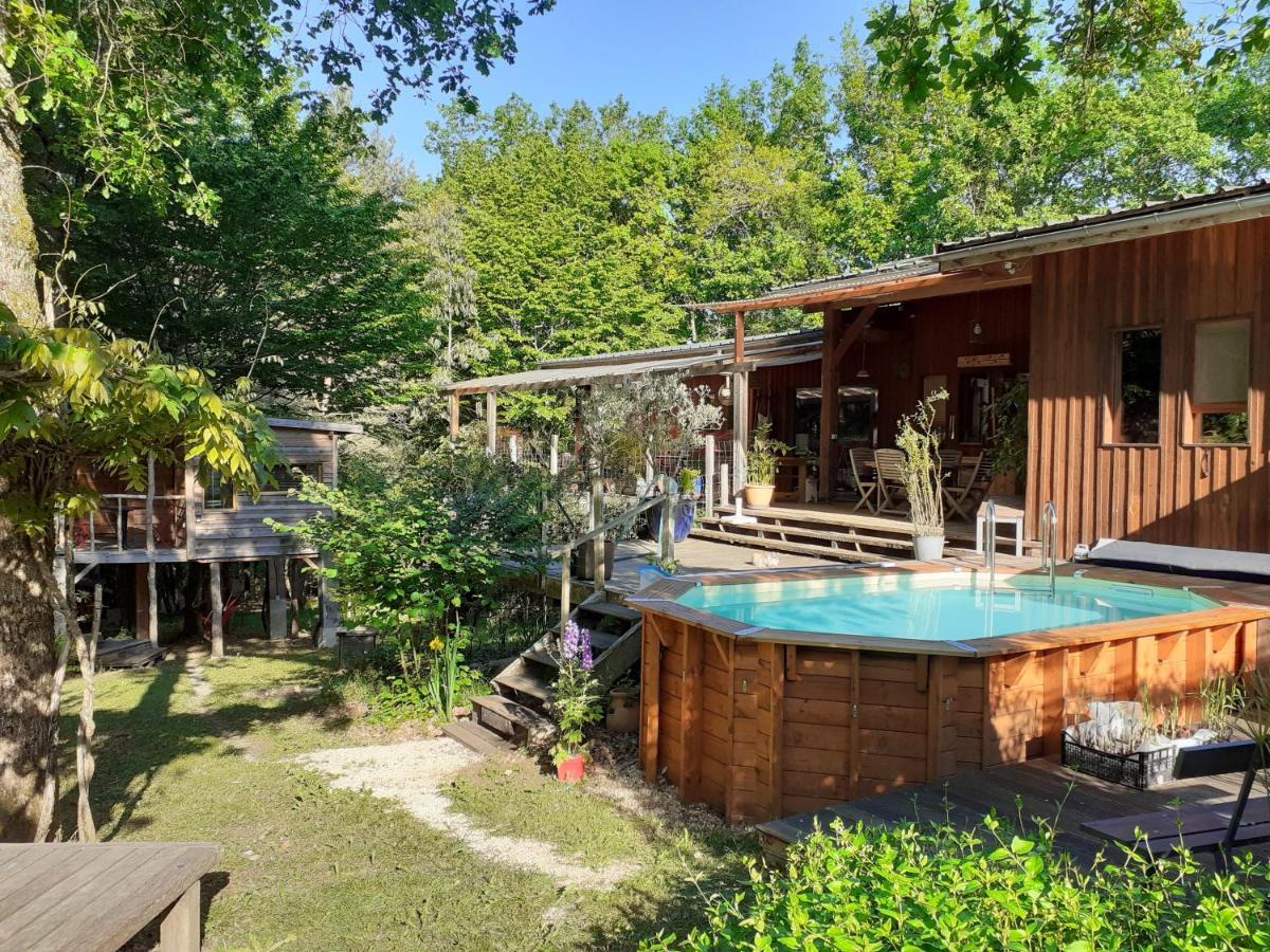 La Cabane De L'Oiseau Couze-et-Saint-Front Zewnętrze zdjęcie
